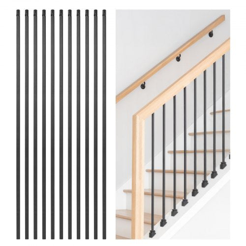 Staircase Balusters 11 Pack 44 Inch Durable Carbon Steel Stair Balusters
