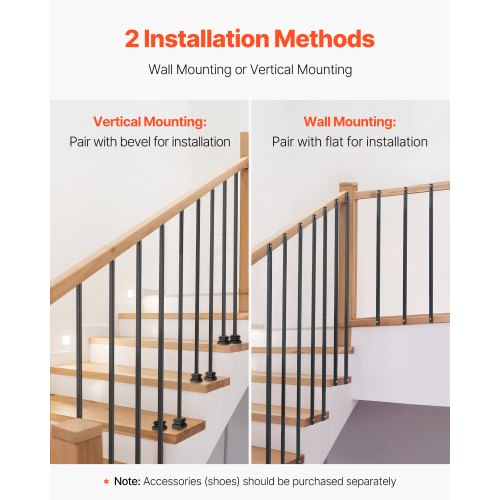 Staircase Balusters 31 Pack 44 Inch Durable Carbon Steel Stair Balusters