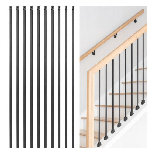 Staircase Balusters 31 Pack 44 Inch Durable Carbon Steel Stair Balusters