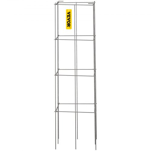 Tomato Cages 118 x 118 x 461 5 Packs Square Plant Support Cages