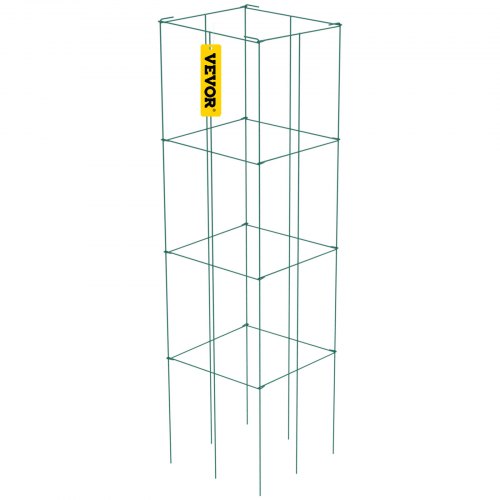 Tomato Cages 118 x 118 x 461 10 Packs Square Plant Support Cages