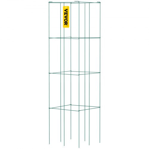 Tomato Cages 118 x 118 x 461 10 Packs Square Plant Support Cages