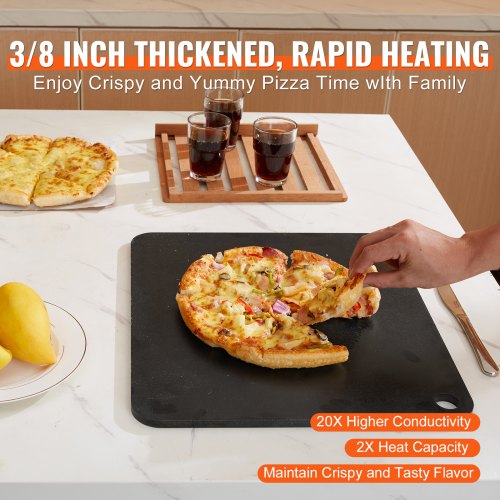 Pizza Steel 16 x 145 x 38 Pizza Steel Plate for Oven PreSeasoned
