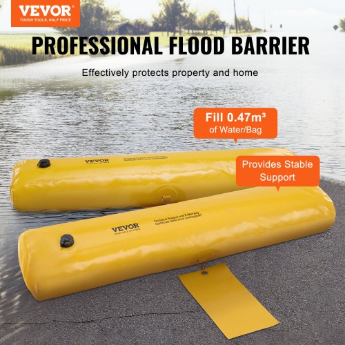 Flood Barriers Sandbag Alternative Flood Bags 4 Pack Flood Barrier for Home