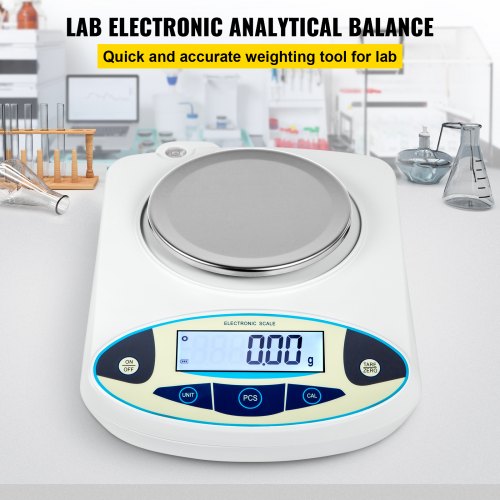 Lab Scale Analytical Balance 3000g x 001g Accuracy High Precision Lab
