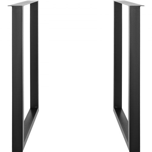 28 Inch Adjustable Furniture Legs Square Reinforced Steel Office Table legs
