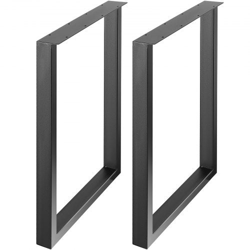 28 Inch Adjustable Furniture Legs Square Reinforced Steel Office Table legs