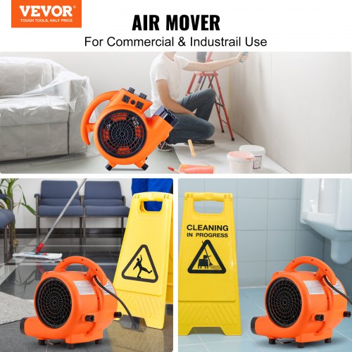 Floor Blower 14 HP 1000 CFM Air Mover for Drying and Cooling Portable