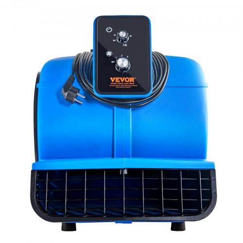 Floor Blower 1560 RPM 4000 CFM Air Mover with 3 Blowing Angles 3Speeds – 24 FT
