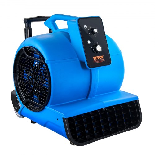 Floor Blower 1560 RPM 4000 CFM Air Mover with 3 Blowing Angles 3Speeds – 24 FT