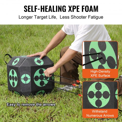 Archery Target 15x15 Allside Shotting Archery Arrow Target Outdoor