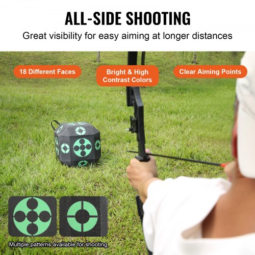 Archery Target 15x15 Allside Shotting Archery Arrow Target Outdoor