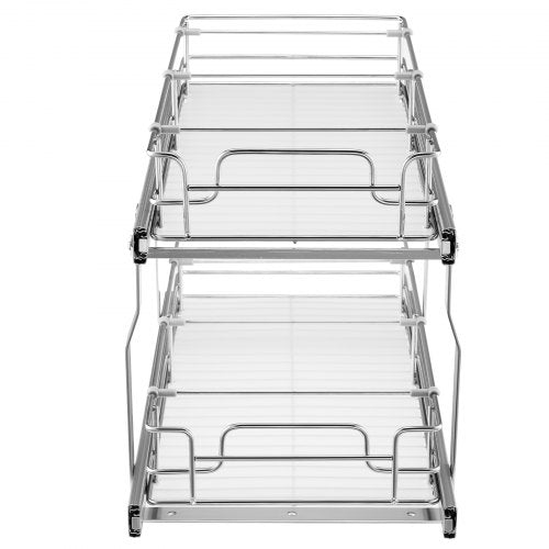 12Wx21Dx15H Pull Out Cabinet Organizer Heavy Duty Slide Out Pantry