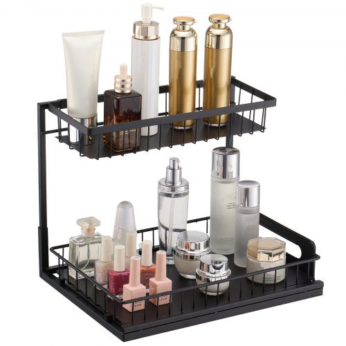 2 Tier Pull Out Cabinet Organizer107W x 142D Under Sink Organizer