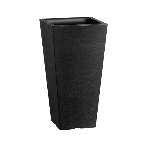 Set of 2 Tall Outdoor Planters 22inch Large Planters For Outdoor Indoor