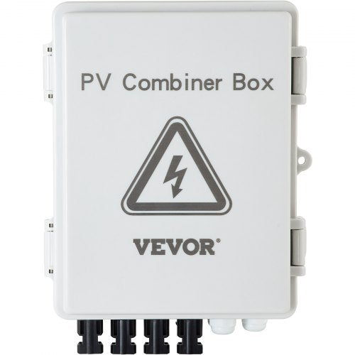 PV Combiner Box 4 String with 15A Rated Current Fuse 63A Circuit Breaker