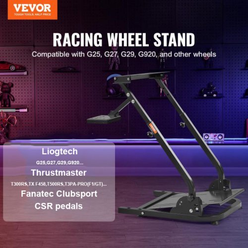 Racing Simulator Steering Wheel Stand for Mainstream Brands – 9 L