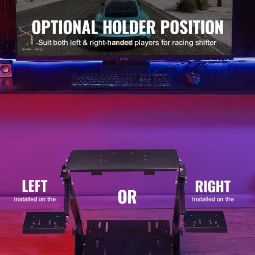 Racing Simulator Steering Wheel Stand for Mainstream Brands – 9 L