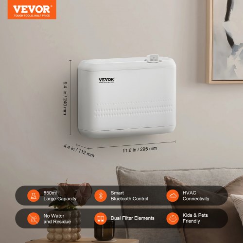 Scent Air Machine 850ml Bluetooth Smart Essential Oil Diffuser 5000sqft
