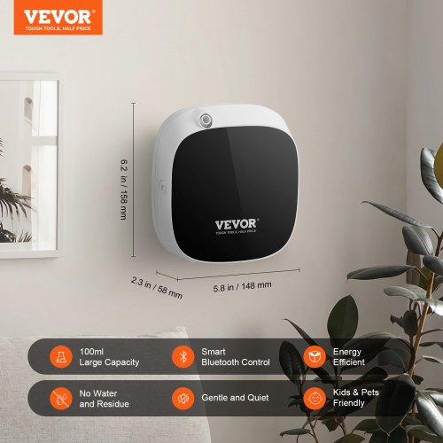 Scent Air Machine 100ml Bluetooth Smart Essential Oil Diffuser 1000sqft