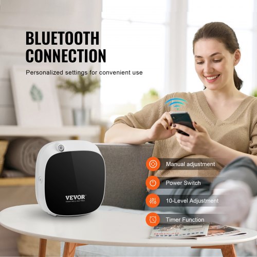 Scent Air Machine 100ml Bluetooth Smart Essential Oil Diffuser 1000sqft