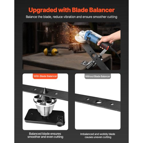 Lawn Mower Blade Sharpener and Balancer 15° – 45° Adjustable Lawnmower
