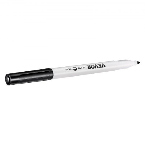 Black Dry Erase Markers 36 Pack LowOdor Whiteboard Markers Fine Point