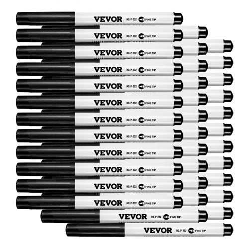Black Dry Erase Markers 36 Pack LowOdor Whiteboard Markers Fine Point