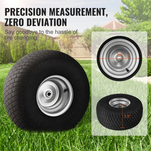 Lawn Mower Tires With Rim 20X88 Tubeless Tractor 2Pack Tire And Wheel Assembly