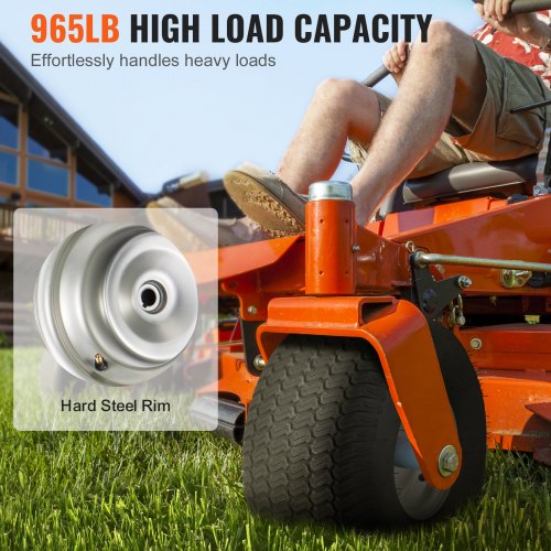 Lawn Mower Tires With Rim 20X88 Tubeless Tractor 2Pack Tire And Wheel Assembly