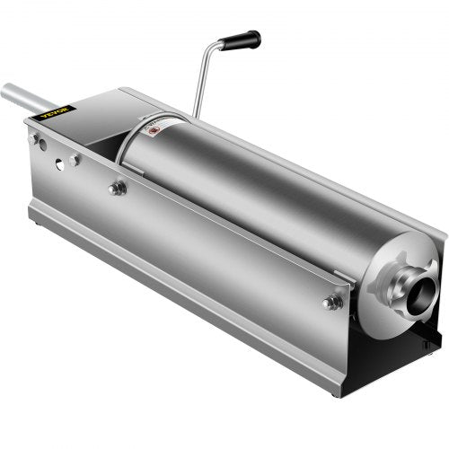 Manual Sausage Stuffer 7 L 15 LBS Horizontal Sausage Machine DualSpeed