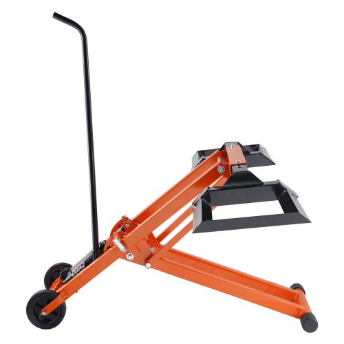 Lawn Mower Lift With Hydraulic Jack 500 Lbs Weight Capacity Solid Carbon Steel