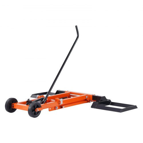 Lawn Mower Lift With Hydraulic Jack 500 Lbs Weight Capacity Solid Carbon Steel
