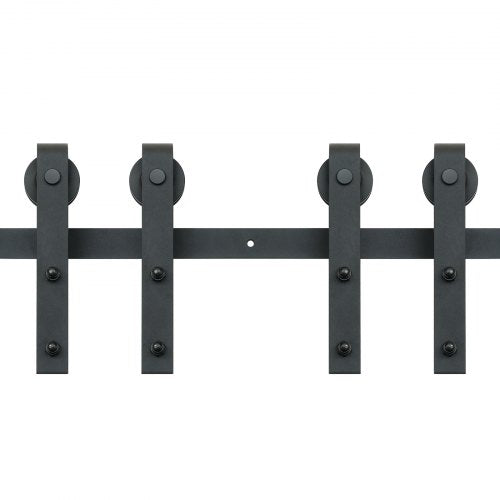 8FT Sliding Barn Door Hardware Kit 330LBS Heavy Duty Barn Door Track Kit