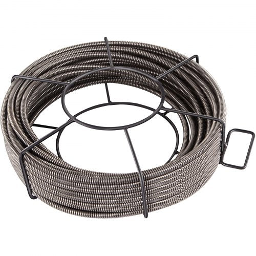Drain Cleaning Cable 75 Feet x 38 Inch Solid Core Cable Sewer Cable Drain