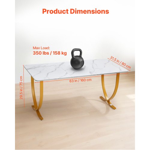Executive Desk 63 W X 315 D Large Office Modern Computer Table Conference
