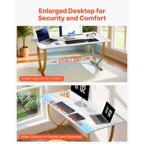 Executive Desk 63 W X 315 D Large Office Modern Computer Table Conference