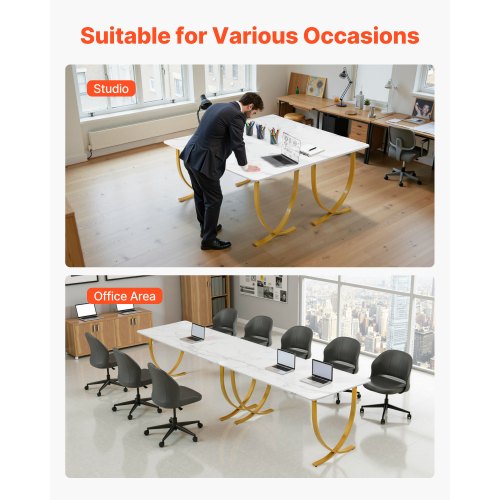 Executive Desk 63 W X 315 D Large Office Modern Computer Table Conference