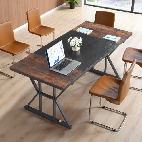 Executive Desk 709 X 31.5 Inch Large Computer Pc Workstation For Home Office