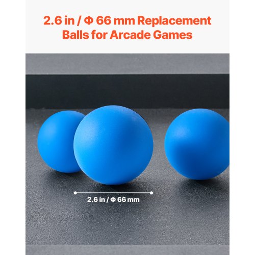 Roll and Score Classic Arcade Game Ball 4pack Replacement Set Skee Ball