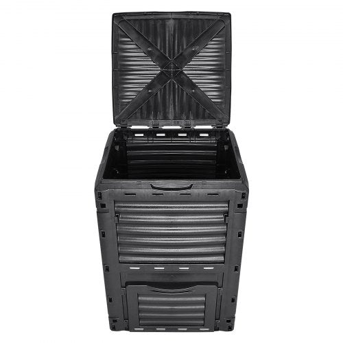 Garden Compost Bin 80 Gal BPA Free Composter Large Capacity Outdoor