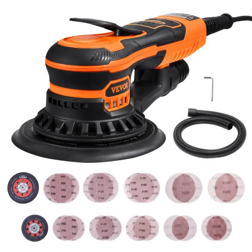 Random Orbital Sander 5 6Inch 350W Brushless Orbital Sander 10000 PRM