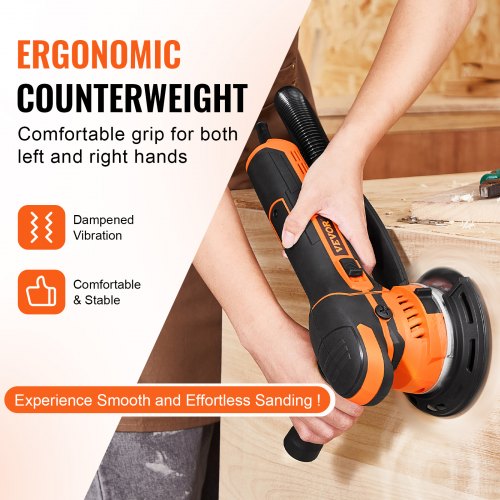 Random Orbital Sander 6Inch DA GA Dual Action Orbital Sander 850W