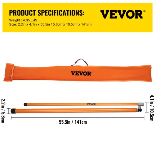 Load Height Measuring Stick 20 Sturdy Fiberglass Truck Height Stick
