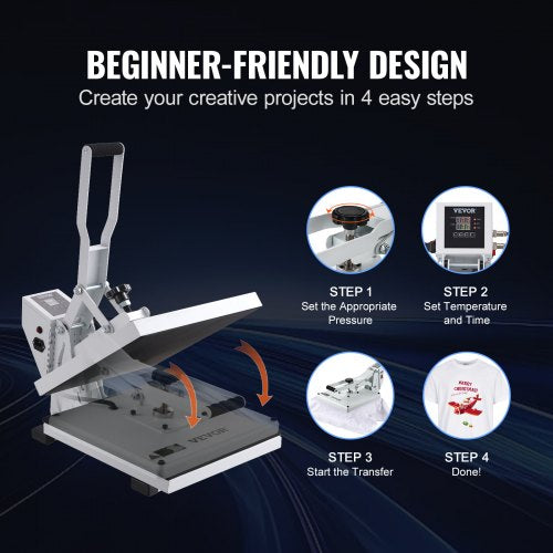 Heat Press Heat Press Machine for TShirt Fast Heating High Pressure Heat