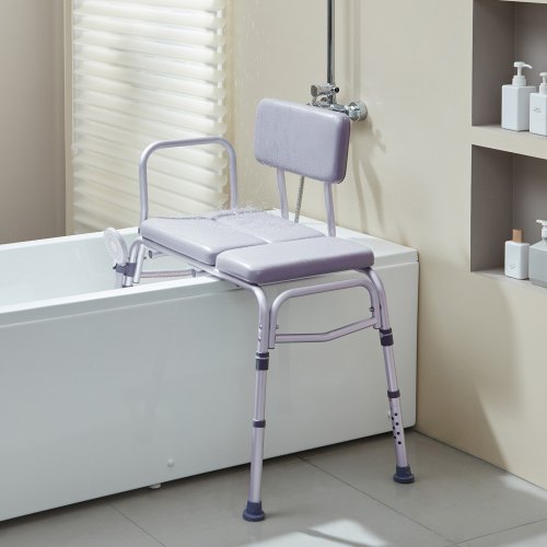 Tub Transfer Bench for Bathtub 500lbs Shower Seats for Adults Lightweight