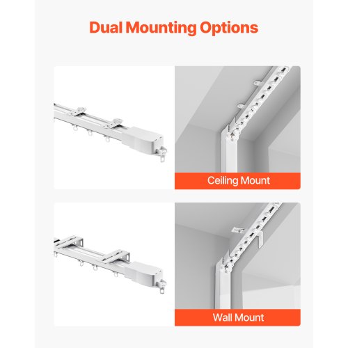 Smart Electric Curtain Track 71118 Inch Adjustable Length Motorized Rod With