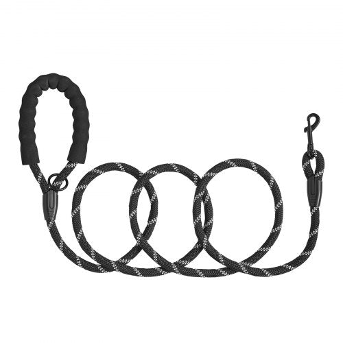 Rope Dog Leash 6ft Heavy Duty Dog Leash with Comfortable Padded Handle