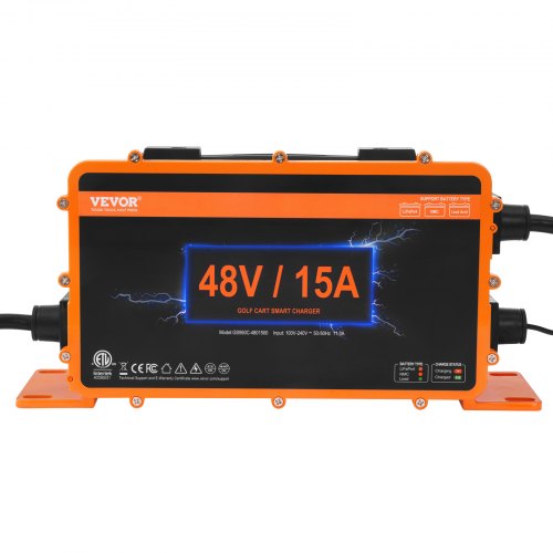 48 Volt Golf Cart Battery Charger 15 AMP Smart Battery Charger with G29