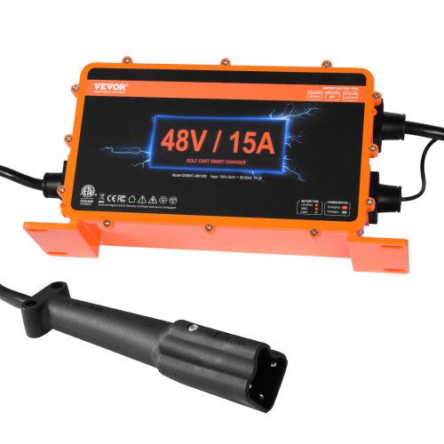 48 Volt Golf Cart Battery Charger 15 AMP Smart Battery Charger with G29